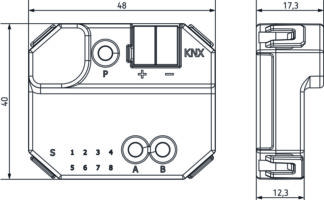 KNX RF+ mediakobler TP-RF Theben #Utgått - Bilde 2