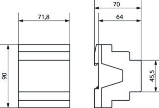 KNX fix1 JM4T24V, pers.utgang 4-kanal 24VDC - Bilde 2