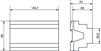 KNX fix2 JM8T, pers.utgang 8-kanal 230V - Bilde 2