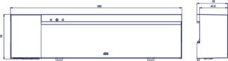 KNX varmeakt. HMT12S, 12 utg. triac 24V DC, 0-10V - Bilde 2