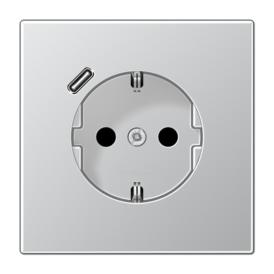 LS990 stikk. enkel USB C m/jord/b.vern