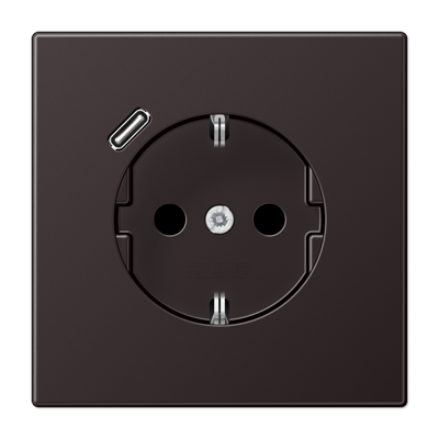 LS990 stikk. enkel USB C m/jord/b.vern