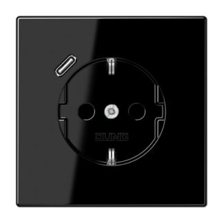 LS990 stikk. enkel USB C m/jord/b.vern - Bilde 3