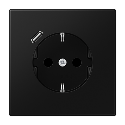 LS990 stikk. enkel USB C m/jord/b.vern