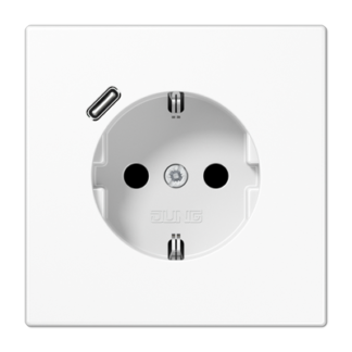 LS990 stikk. enkel USB C m/jord/b.vern - Bilde 2