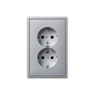 LS990 stikk. dobbel 1,5 boks m/jord b.vern, plast - Bilde 6