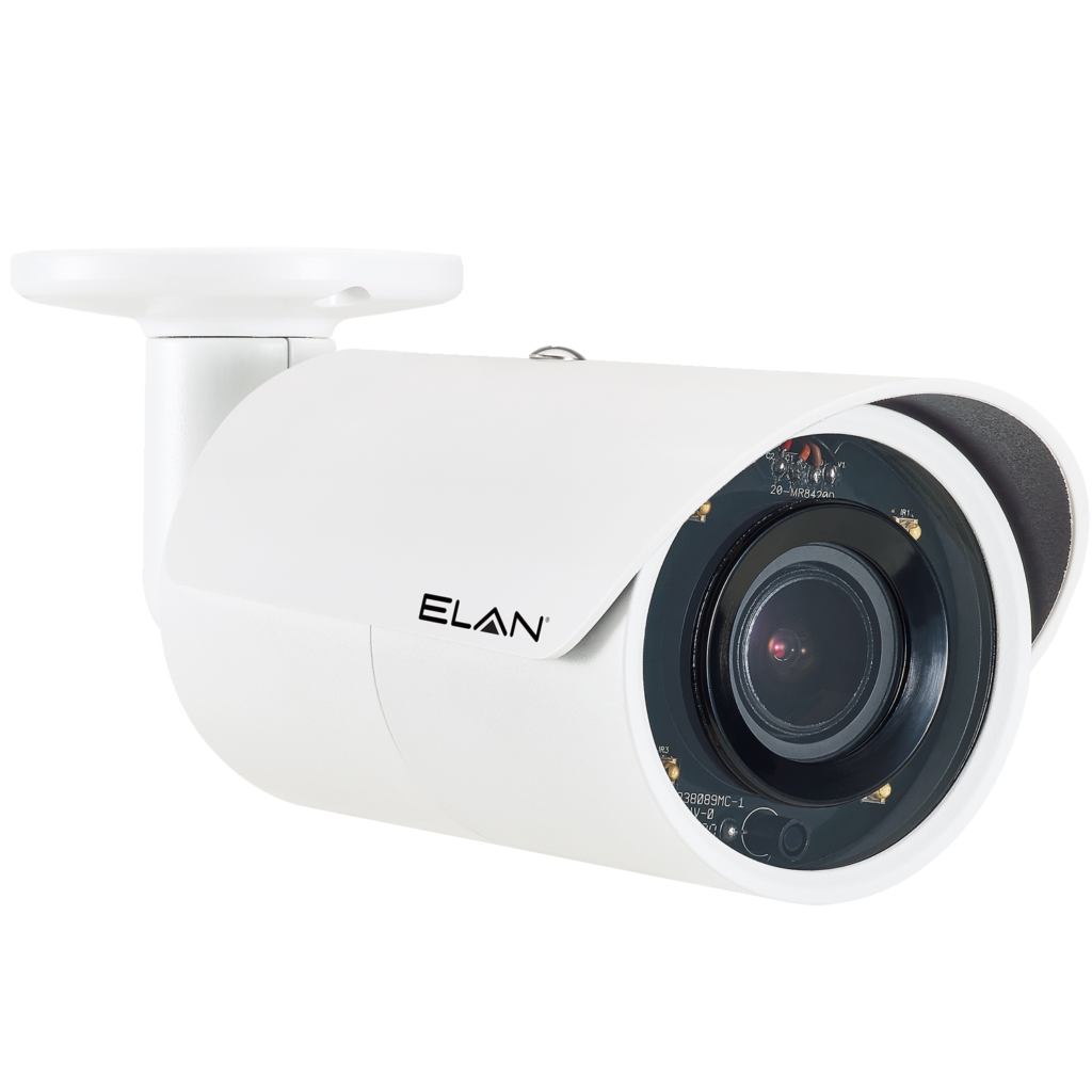 EL IP kamera, bullet, auto foc, 4MP, IV, utendørs, IR