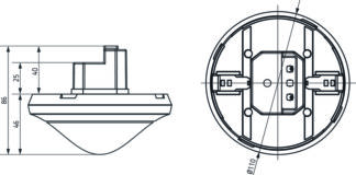 DALI-2 S pr.det theRonda P360, HCL, Ø24 m, hvit - Bilde 2