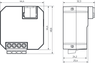 KNX RF+ mini DU1 Dali, broadcast 1x30 ECG m/2 inng. (temp) - Bilde 2