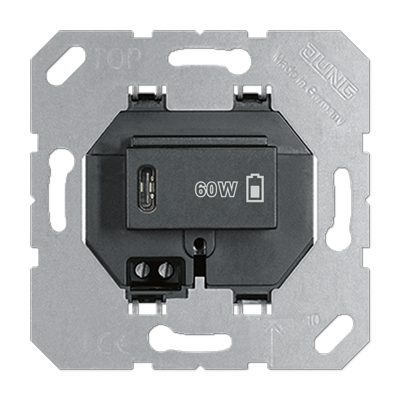 USB lader Quick Charge 1 utg. C, maks 60W