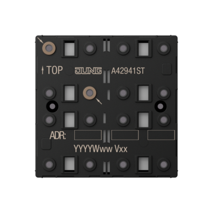 KNX A500 F40 bakstykke 4-kanal uni.
