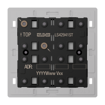 KNX LS990 F40 bakstykke 4-kanal uni.