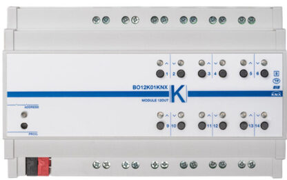 KNX relèutgang 12-kanal universal modul