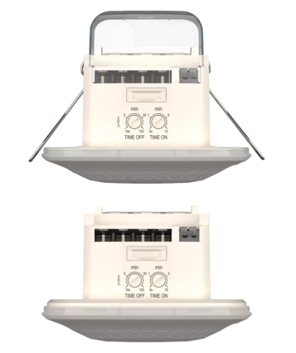 Bev.det Luxa 103 S360-101-12 DE-UP, 10A, 2-k, Ø12m, innfelt, hvit