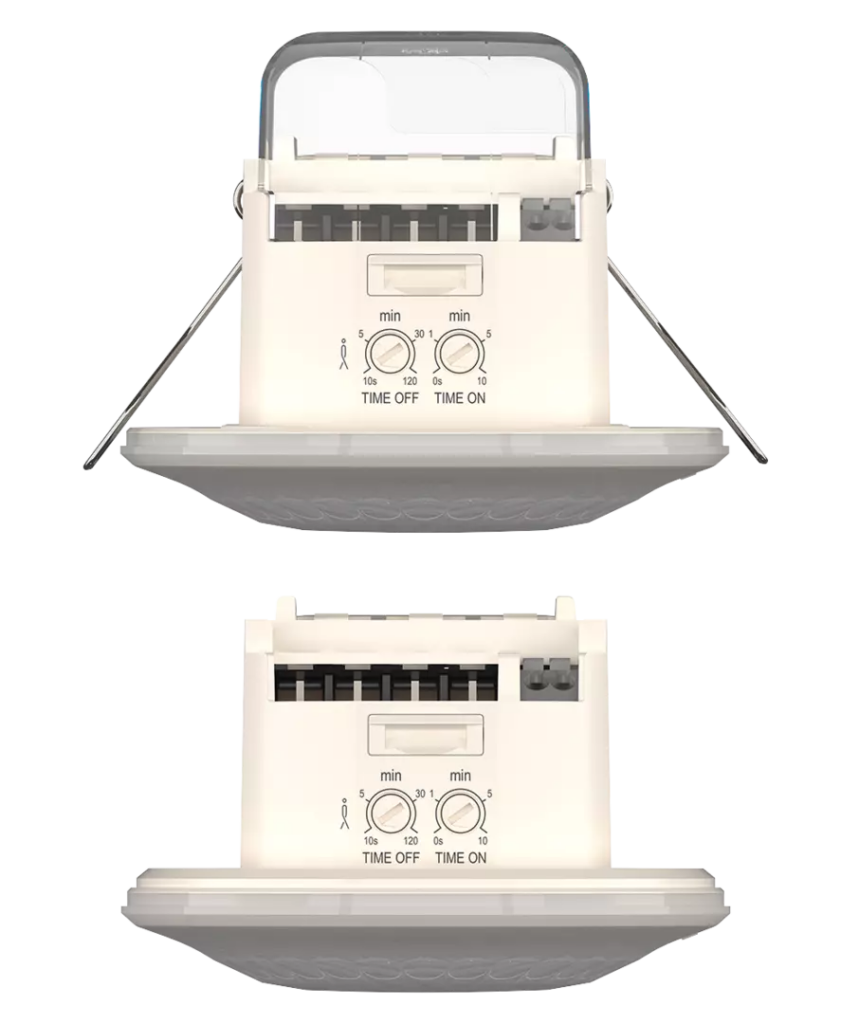 Bev.det Luxa 103 S360-101-12 DE-UP, 10A, 2-k, Ø12m, innfelt, hvit