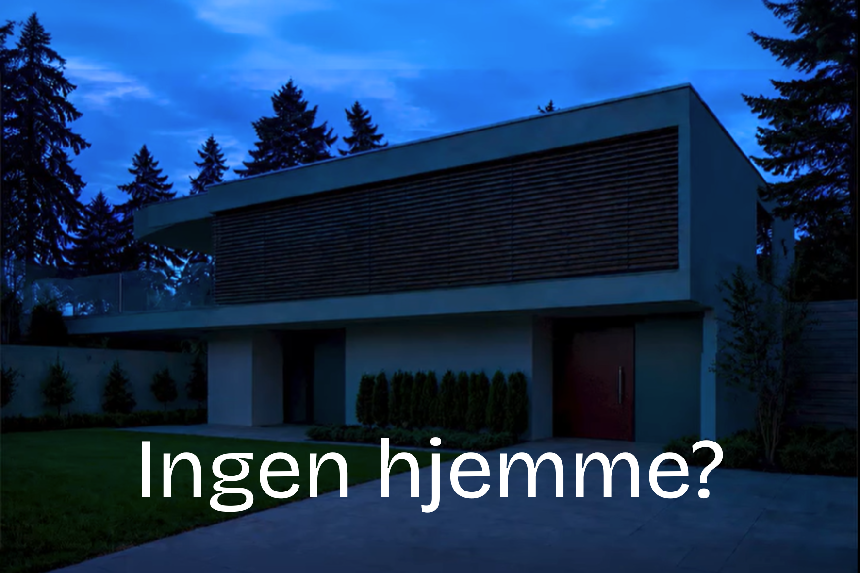Trygghet i høstferien – la boligen se bebodd ut, selv når du er på ferie