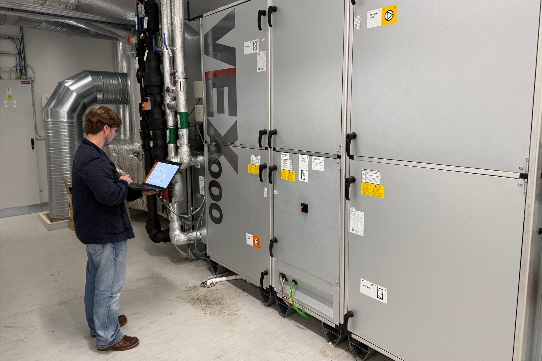 Serviceavtale sikrer stabil drift, godt inneklima og energieffektivitet i byggene