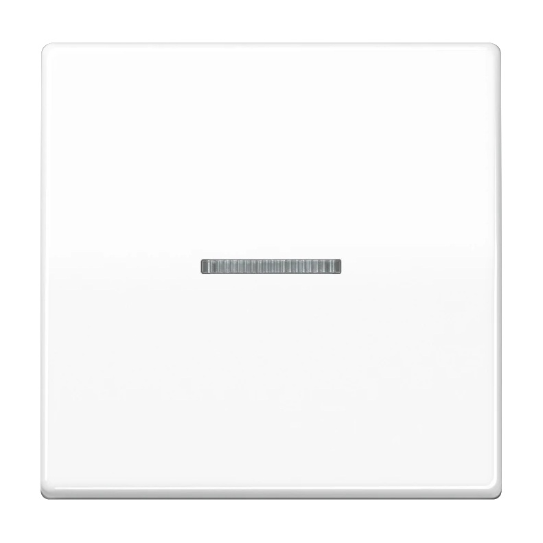 JUNG HOME A/AS trykknapp, 1 vippe, hvit