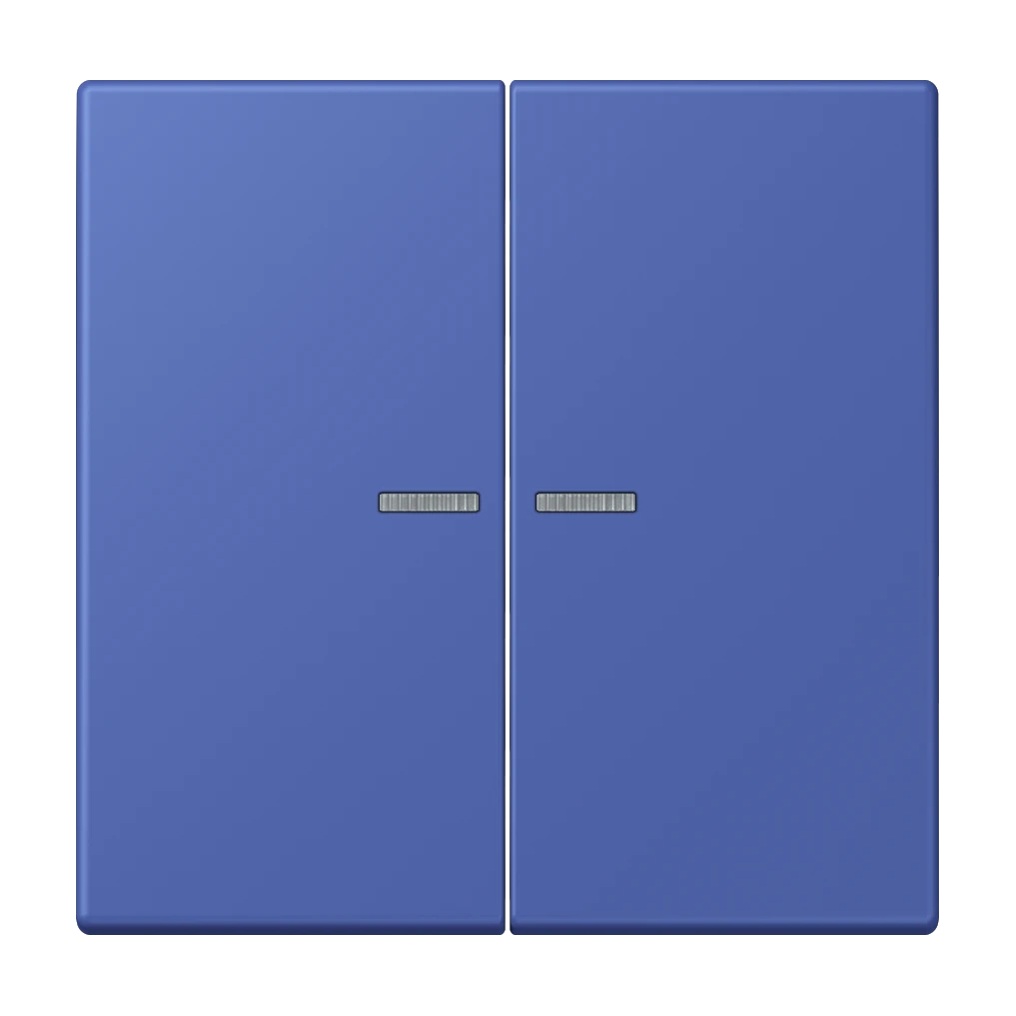JUNG HOME Les Couleurs trykknapp, 2 vipper, bleu outremer 31 (32020)