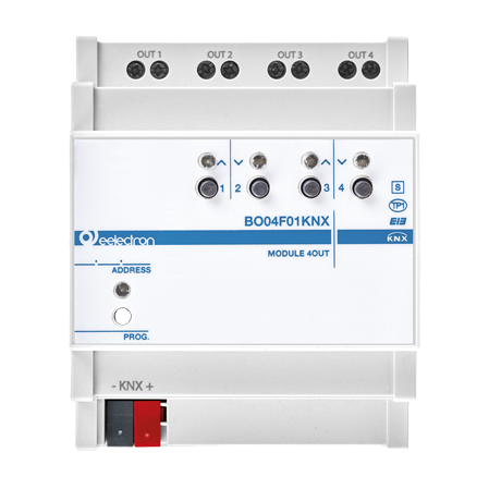 Eelectron BO04F01KNX for DIN-skinne