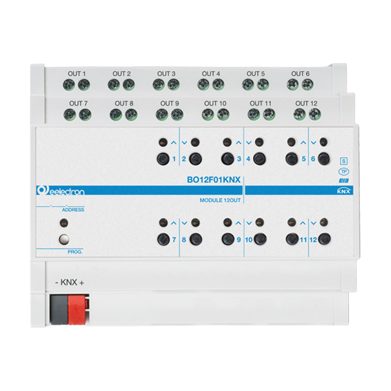 Eelectron BO12F01KNX for DIN-skinne