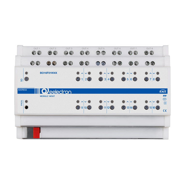 Eelectron BO16F01KNX for DIN-skinne